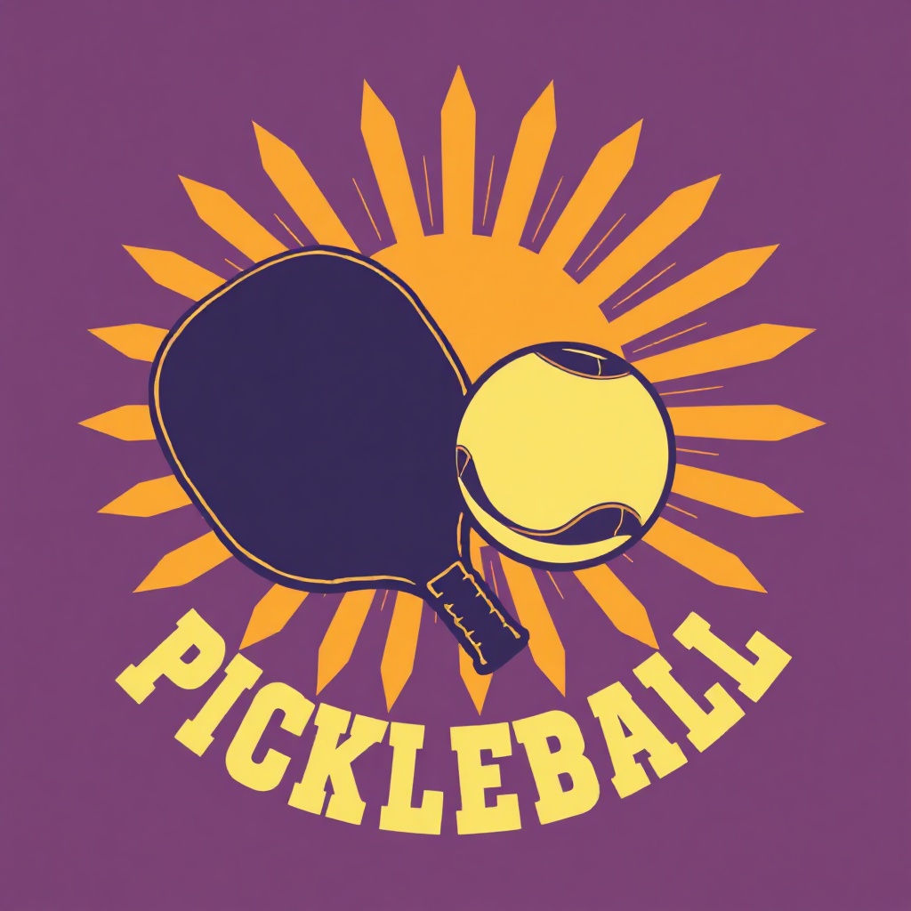 Pickleball — AI merch design