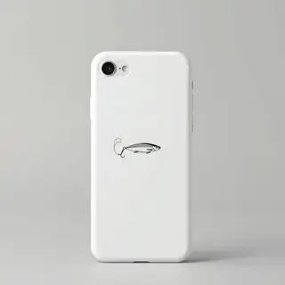 Lure Line Art phone case