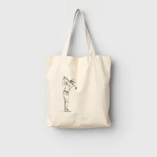 Golf Swing Line tote
