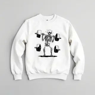 Gym Skeleton sweatshirt