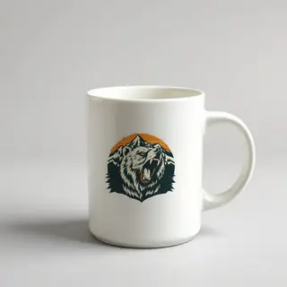 Vintage Grizzly mug