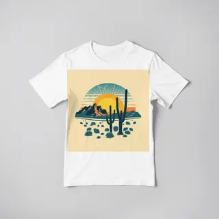 Retro Desert tee