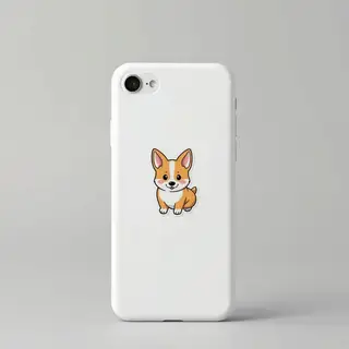 Kawaii Corgi phone case