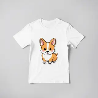 Kawaii Corgi tee